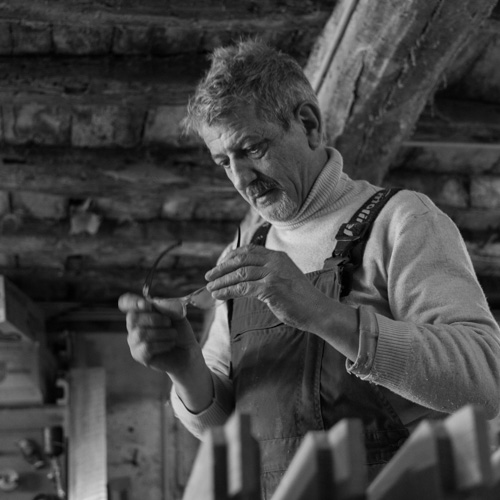 Jeff dans son atelier | © Gilles Vanderstraeten