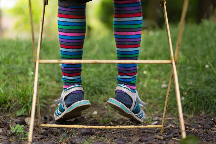 Les chaussettes de Cléola | © Gilles Vanderstraeten