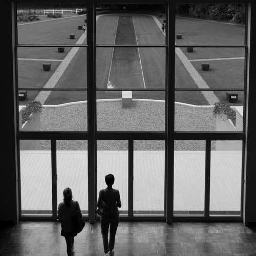 Verrière du grand salon | Villa Cavrois à Croix. Robert Mallet-Stevens architecte. 60m de long, 1800m2 habitables, 840m2 de terrasses. | © Gilles Vanderstraeten