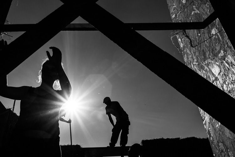 La construction | Construction de la maison d'Eléonore & Antoine. | © Gilles Vanderstraeten