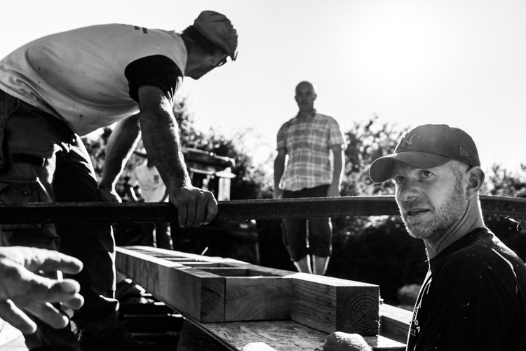 La construction | Construction de la maison d'Eléonore & Antoine. | © Gilles Vanderstraeten