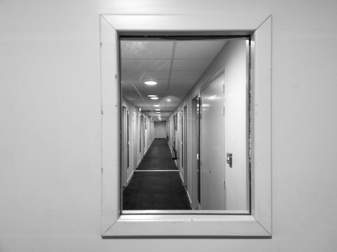 Le couloir | © Gilles Vanderstraeten